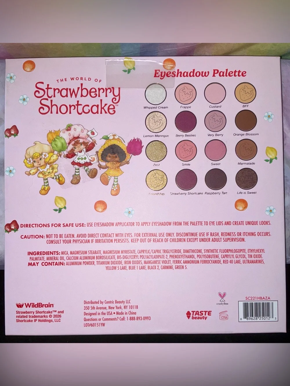 Strawberry Shortcake Eyeshadow Palette & Blush Duo Set